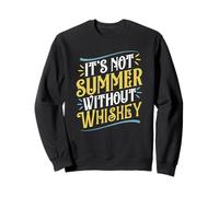 Whisky Summer Vibes Boire au Bourbon drôle Sweatshirt