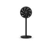 Duux Whisper Flex 2 - Ventilateur intelligent 13 dB, mode nuit, minuterie, 2W éco, 54-92 cm, app & télécommande - Noir