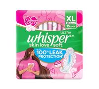Whisper Serviettes hygiéniques ultra douces - 15 pièces (XL)