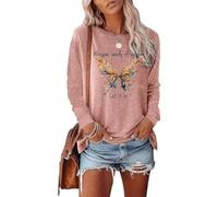 Whisper Words of Disalings Tee Tee Shirt à Manches Longues (Rose XXXL)