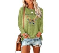 Whisper Words of Funny Dowings Tee Tee Shirt à Manches Longues (Green M)