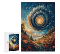 Whispering Flowers A Dreamy Garden Symphony Puzzle 1000 Pièces Educa Jouet en Bois Cadeau Unique Décoration Intérieure Jeu Éducatif Challenge Toy Adultes Et Enfants À Partir De 14 Ans 300 PCS