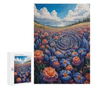 Whispering Flowers A Serene Garden Symphony Puzzle 1000 Pièces Educa Jouet en Bois Cadeau Unique Décoration Intérieure Jeu Éducatif Challenge Toy Adultes Et Enfants À Partir De 14 Ans 300 PCS