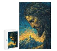 Whispering Mountains Celestial Serenity Puzzle 1000 Pièces Educa Jouet en Bois Cadeau Unique Décoration Intérieure Jeu Éducatif Challenge Toy Adultes Et Enfants À Partir De 14 Ans 1000 PCS