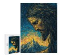 Whispering Mountains Celestial Serenity Puzzle 1000 Pièces Educa Jouet en Bois Cadeau Unique Décoration Intérieure Jeu Éducatif Challenge Toy Adultes Et Enfants À Partir De 14 Ans 500 PCS