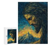 Whispering Mountains Celestial Serenity Puzzle 1000 Pièces Educa Jouet en Bois Cadeau Unique Décoration Intérieure Jeu Éducatif Challenge Toy Adultes Et Enfants À Partir De 14 Ans 300 PCS