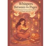Whispers Between the Pages: An Enchanted Library Coloring Book of Magic and Love