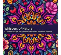 Whispers of Nature: A Coloring Escape into Botanical Harmony and Inner Stillness: Let Your Mind Wander Through Beautiful Floral Mandalas, and Find Calm, Creativity, and Reflection