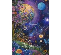 Whispers of the Earth - A Dreamy Firefly Journal: Surreal Earth-Inspired Notebook with Flowers, Stars & Purple Dreamscapes for Writing and Creativity