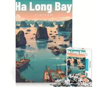 Whispers of The Emerald Bay Puzzles 1000 pièces | Cadeaux anti-stress pour les situations difficiles et les défis 26x38cm