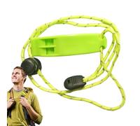 Whistle de survie, sifflet de sécurité maritime,Moufflement kayak à haute catégorie avec longe - Fournitures de survie étanche, équipement de camping pour aventure en plein air