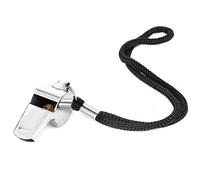 Whistle Professional 6 Forme Métal Arbitre Whistles Sifflet fort pour Match School Usage Domestique 1Pcs Argent 45 * 18mm