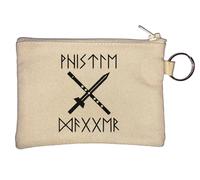 Whistledagger Runes No Rest for The Wicked Porte-clés porte-monnaie Beige