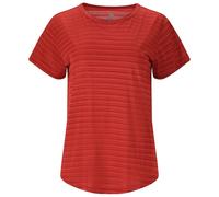 Whistler - Women's Skylon Striped S/S Tee - T-shirt technique - 40 - cinnabar