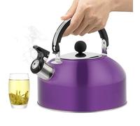 Whistling Bouilloire - Bouilloire en acier inoxydable, sifflet vintage | FILM COMPATIBILITE DE LA STOVE HALOGEN POUR BOIS CAPATALERE DE THURANDO Idéal pour la boutique de restauration