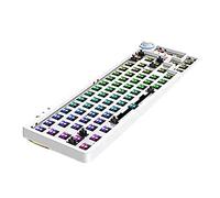 Whisverse Boîte de jonction programmable RVB Hot Swap DIY Clavier mécanique Support Cherry MX Interrupteur mécanique Blanc