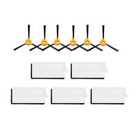 Whisverse Kit de filtre brosse latérale pour aspirateur robot N79 N79S K600 K700