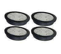 Whisverse Lot de 4 filtres de rechange compatibles avec les aspirateurs sans NEC180, NEC185, NEC380, NEC480