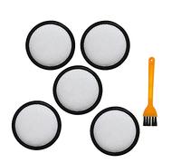 Whisverse Lot de 5 filtres Hepa de rechange (avec brosse de nettoyage) pour aspirateur P8