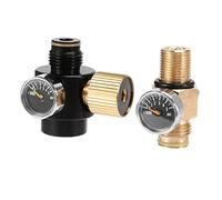 Whisverse Régulateur de cylindre de réservoir PCP - Pression réglable 0-2800 et valve de réservoir 300 bar x 1,5