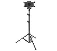 Whisverse Trépied pour tablette 7-10,5 pouces portable rotatif à 360° trépied télescopique détachable