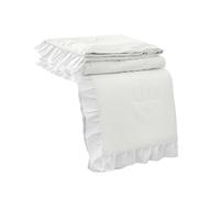 (White)200x150cm Small Fresh Lace Waltz Summer Quilt Comfortable And Cool Summer Quilt PUW0730