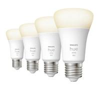 Philips Hue White A60 - Ampoule connectée E27 - 800 (pack de 4)