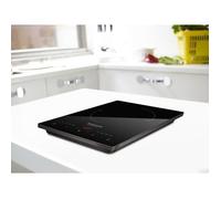 WHITE AND BROWN - Plaque induction - 1 foyer - 2000W - Darkfire Daily - noir