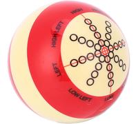 White Ball Pool Table,57.2 Mm Ball Assistant Tail Training Aid Accessory For English Snooker And Small American Ball