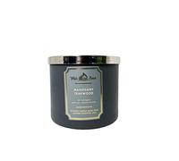 White Barn Candle Bath & Body Works White Grange Bougie 3 mèches Acajou Bois de teck