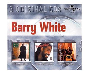 White, Barry - Coffret 3 CD : The Man Is Black / The Right Night And Barry White / Put Me In Your Mix
