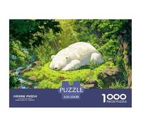 _white_ber_is_sleeping_in_the_forest_surrouande_3067b7b0-8b9c-48c8-392-7d422c897773_3 1000 Pcs Carton Extra-épais Coffret De Puzzles Sleeping White Bear Stimulant Et Éducatif Jeu Créatif Puzzles As Bi