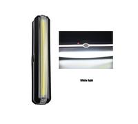 (White)Bike Rear Light Led Usb Rechargeable Waterproof 6 Flashing Modes Bicycle Tail Light Outdoor S