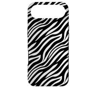 White Black Wavy Lines Curves Zebra Stripes Safari Pattern Coque pour iPhone Air