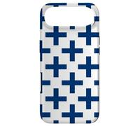 White Blue Finland Cross Finnish Plus Language Pattern Coque pour iPhone Air