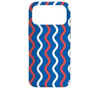 White Blue Red France Tricolor French Language Pattern Coque pour iPhone 17 Pro Max