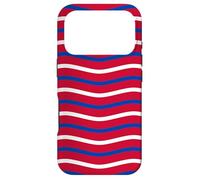 White Blue Red Netherlands Tricolor Dutch Language Pattern Coque pour iPhone 17 Pro