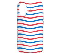 White Blue Red Russian Tricolor Slavic Patriotic Pattern Coque pour iPhone 17