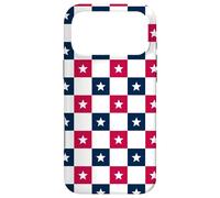 White Blue Red United States Washington Western Pattern Coque pour iPhone 17 Pro Max