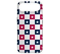 White Blue Red United States Washington Western Pattern Coque pour iPhone Air