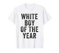 White Boy of The Year - Funny Handsome Cool Men's Humor T-Shirt