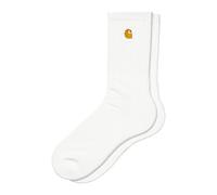 White Chase Crew Socks by Carhartt WIP