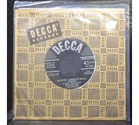 White Christmas & God Rest Ye Merry Gentlemen by Bing Crosby 45 Vinyl Record