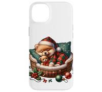 White Christmas Must Haves for Dog Lover and Pomeranian Mom Coque pour iPhone 14 Plus