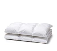 White Cloudz - Couette en Duvet Graz 260x220 cm - d'été - 90% 90% Duvet de Canard européenne, Classe I, RDS