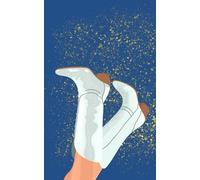 White Cowboy Boots!: 110 lined pages from noodleBubble noteBooks