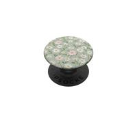 White Daisy Field Fleurs Douces Motif Floral PopSockets PopGrip Adhésif