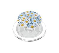 White Daisy Field Fleurs Lumineuses Motif Floral PopSockets PopGrip pour MagSafe