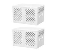 White Deodorizer Pellets Silver Ion Module Compatible avec Roborock Qrevo Edge, Curv, Saros 10, Saros 10R, Saros Z70 Robot Aspirateur, pour réservoir d'eau sale, 2 modules de particules désodorisantes