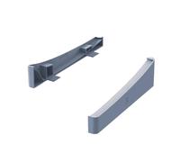 (White)Desktop Stand Console Holder Maximum Airflow Improve Heat Dissipation Stable Perfect Fit Horizontal
